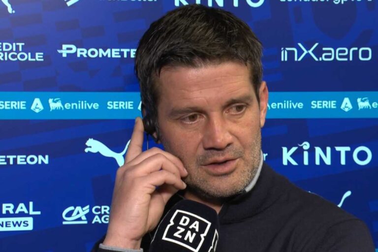 Chivu nel post-partita di Parma-Inter