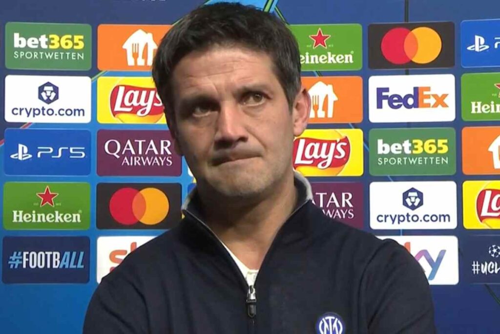 Chivu ai microfoni di Sky Sport