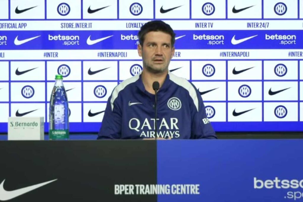 Chivu in conferenza stampa