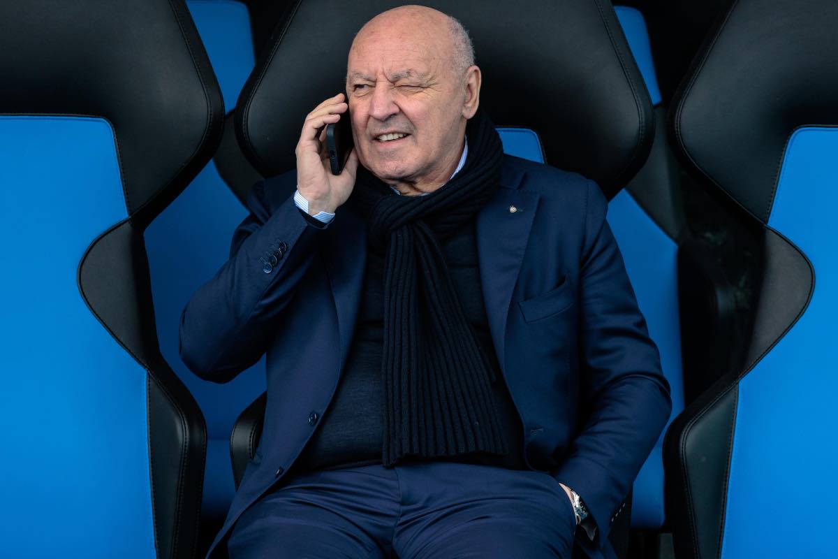 Beppe Marotta in panchina contro il Pisa