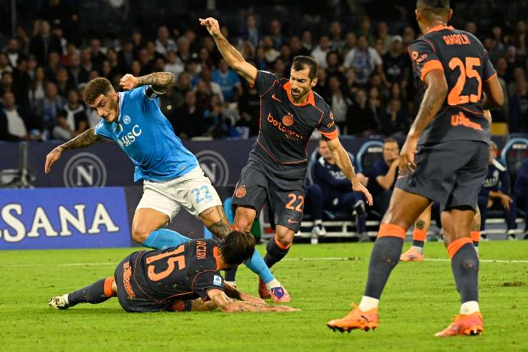 Materazzi su Inter-Napoli.