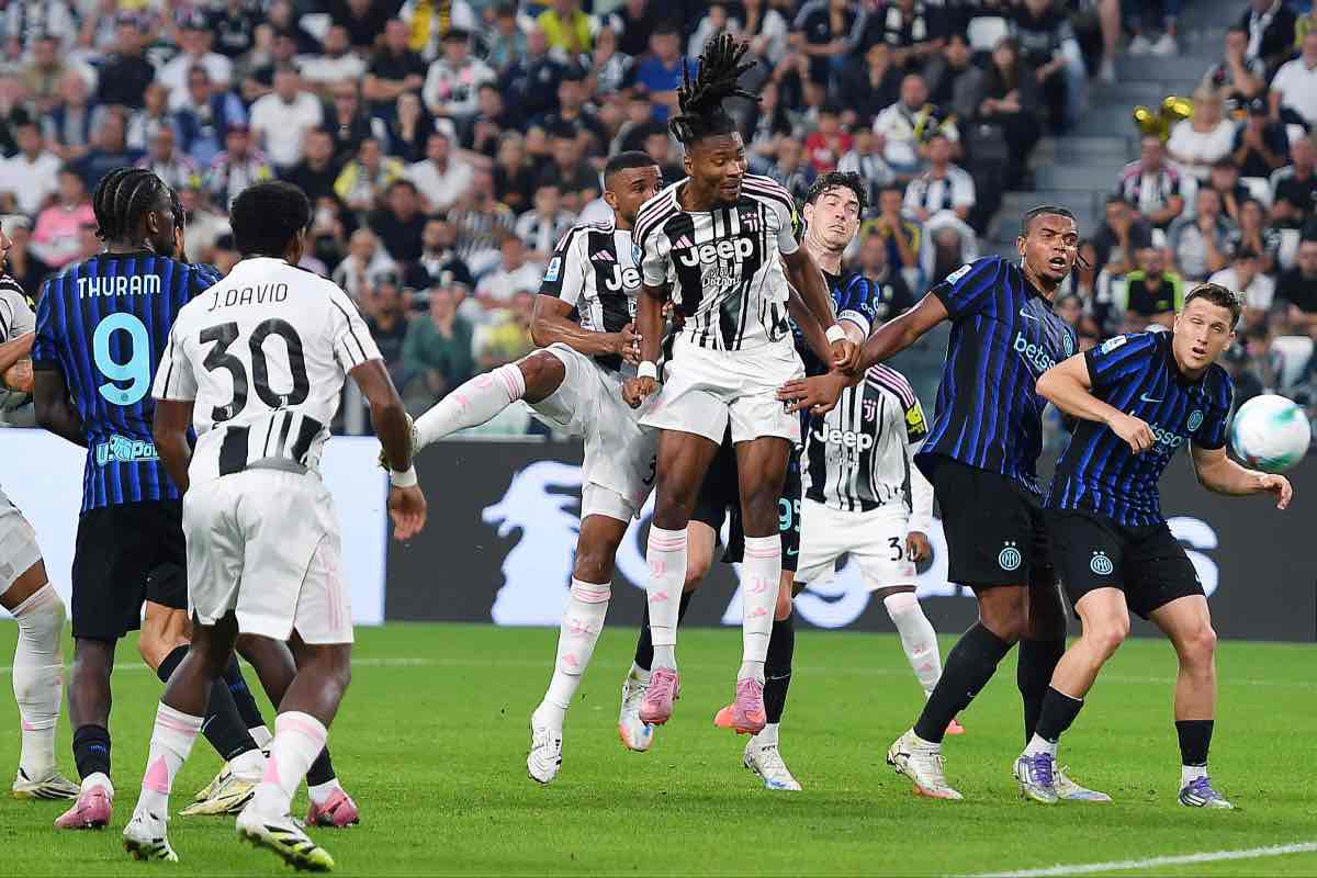 Gara di andata tra Juventus e Inter per la Serie A 2025/2026