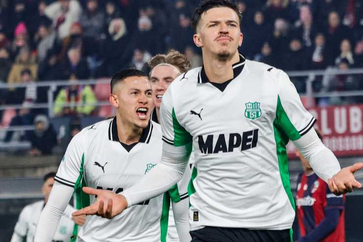 Muharemovic in maglia Sassuolo