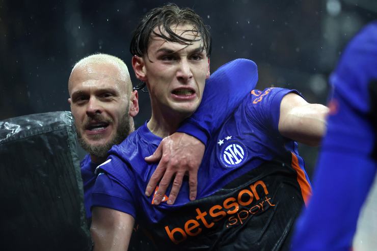 Pio esulta dopo il gol al Pisa