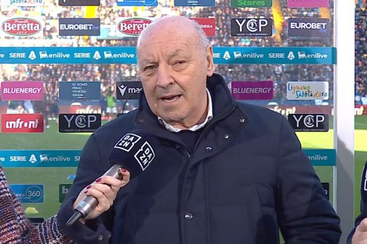 Marotta parla ai microfoni Dazn