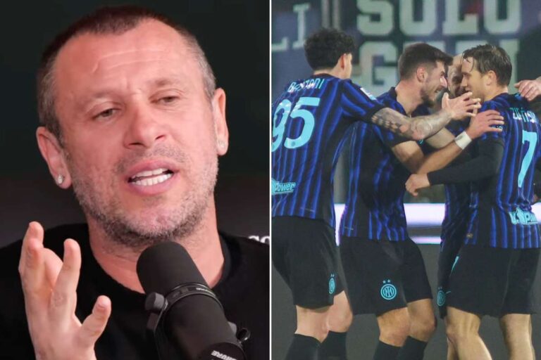 Collage con Cassano a "Viva El Futbol" mentre critica uno dei calciatori dell'Inter
