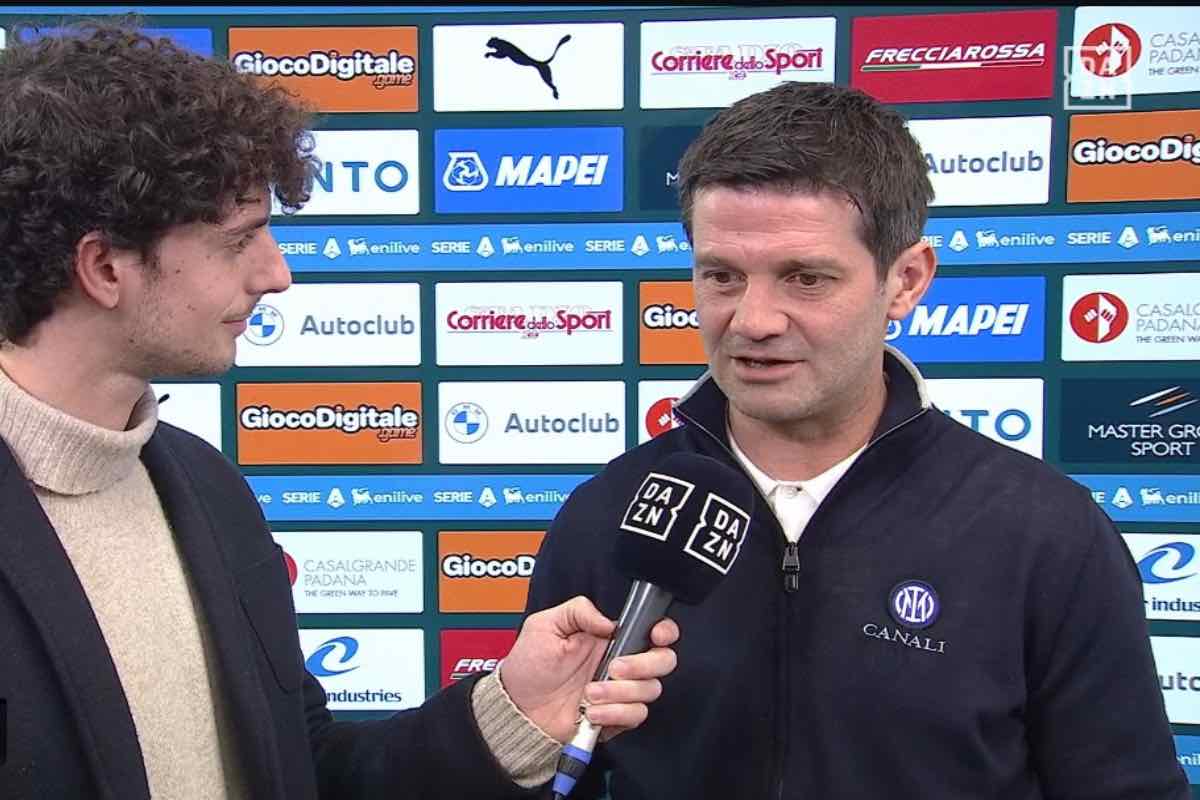 Chivu prima di Sassuolo-Inter.