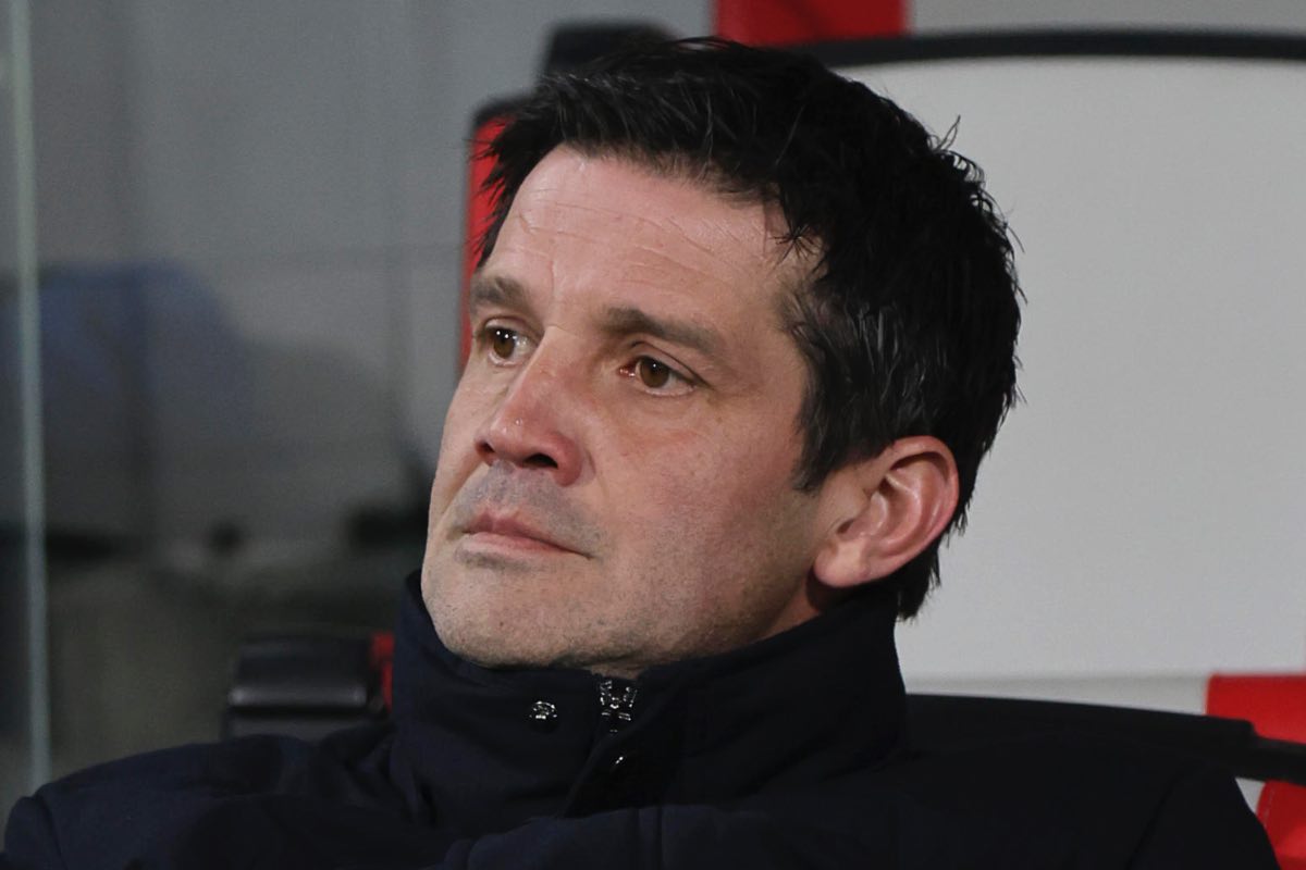 Cristian Chivu nella gara di Serie A 2026