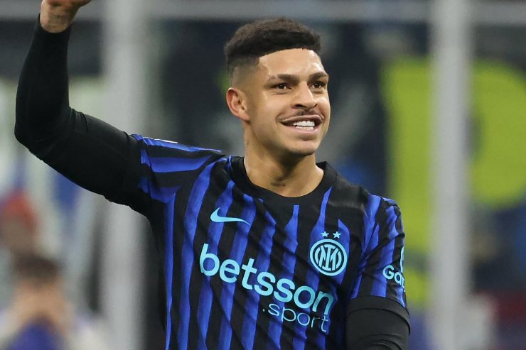 Luis Henrique esulta contro la Juve