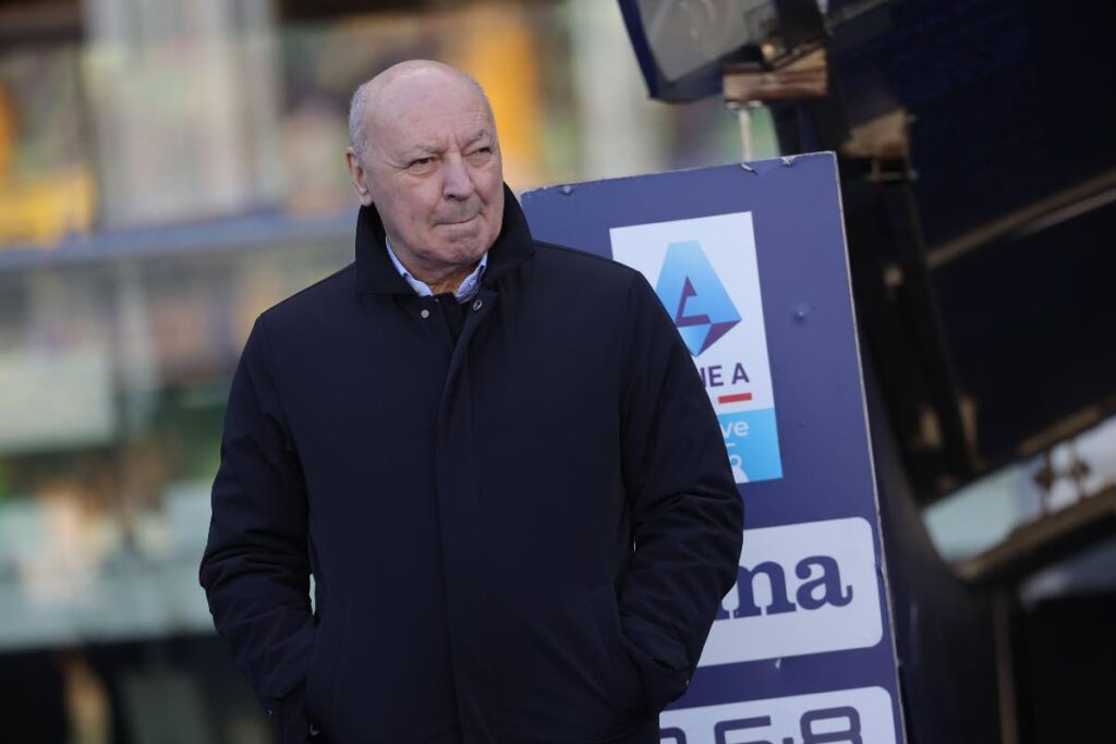 Beppe Marotta, presidente dell'Inter.