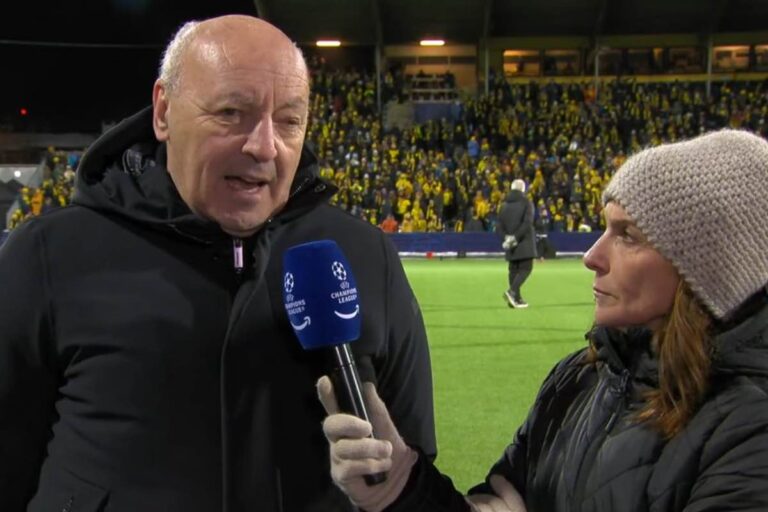 Marotta prima di Bodo-Inter.