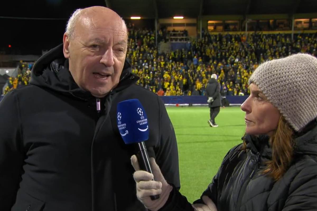 Marotta prima di Bodo-Inter.