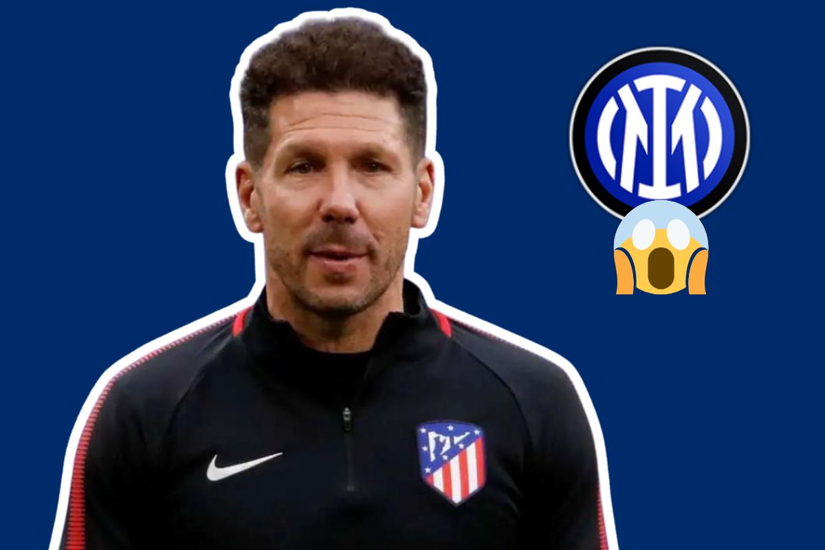 Diego Simeone accordo con l'Inter