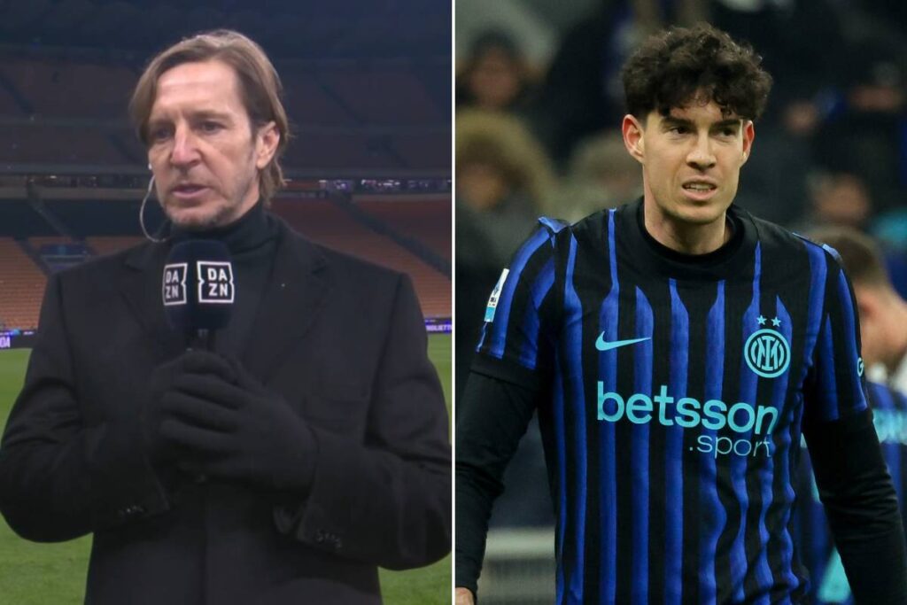 Ambrosini commenta a DAZN il gesto di Bastoni.