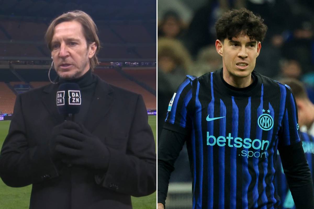 Ambrosini commenta a DAZN il gesto di Bastoni.