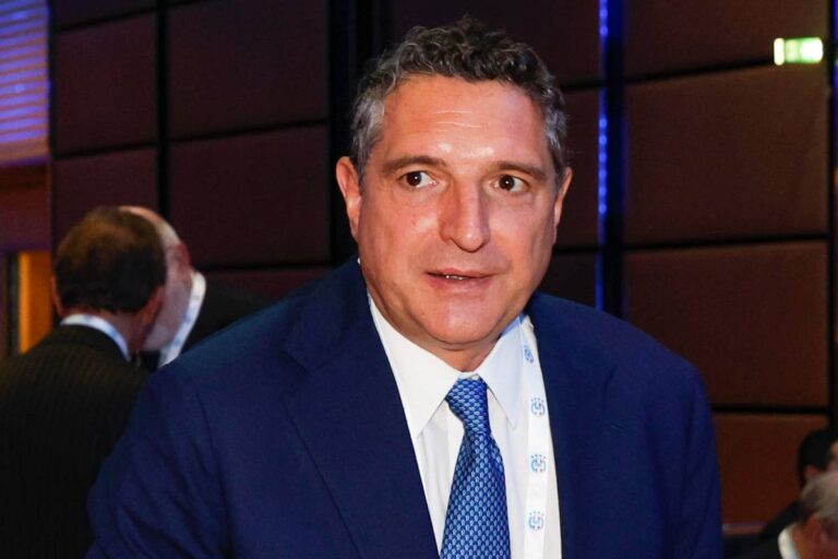 De Siervo ad un evento della Serie A