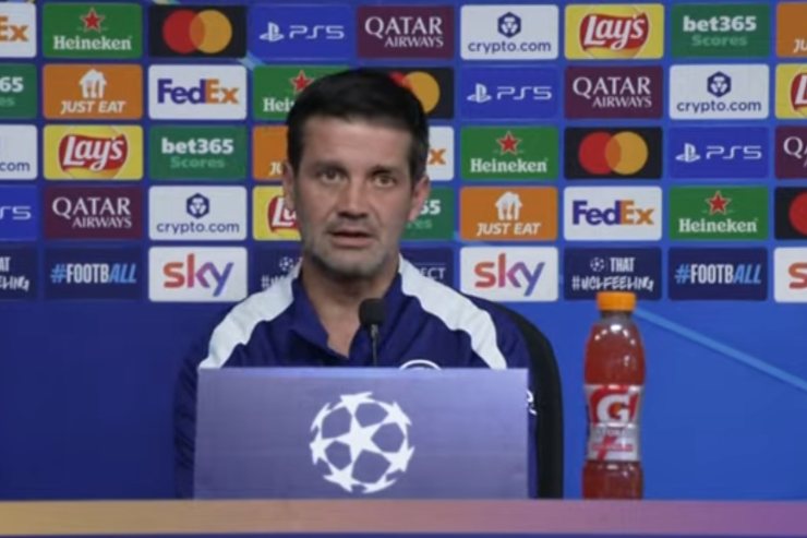Chivu in conferenza stampa