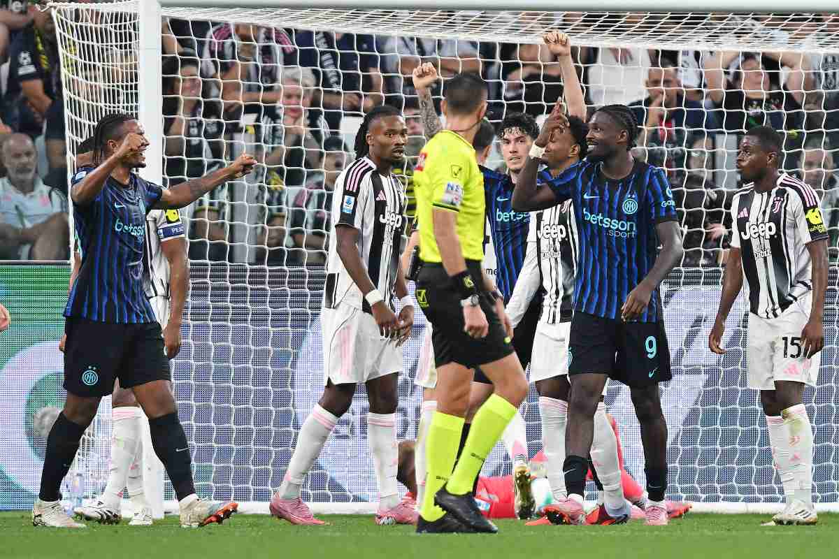 Juventus e Inter in campo: sfida tra i due Thuram