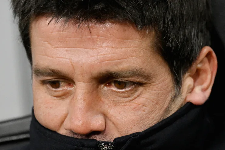 Cristian Chivu, allenatore dell'Inter, nel corso del match contro l'Arsenal