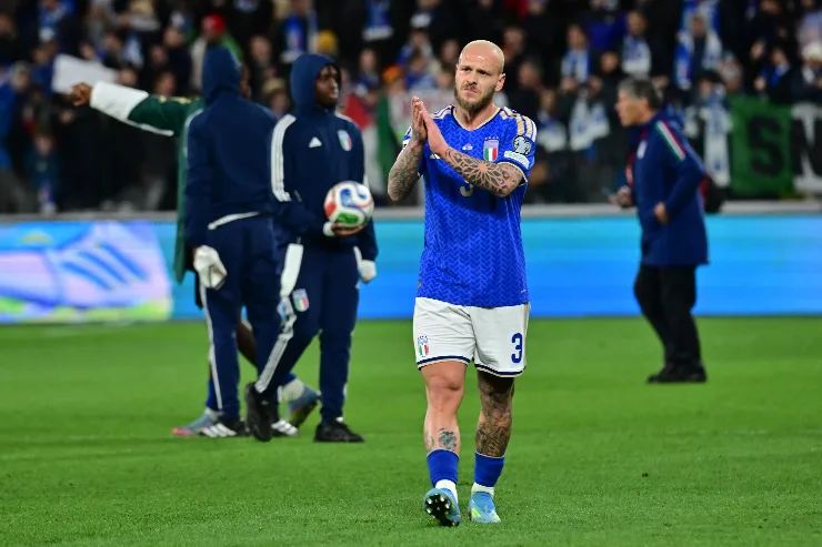 Dimarco al termine della semifinale di qualificazione ai Mondiali