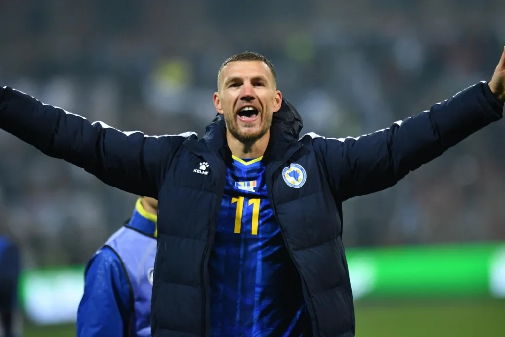 Le parole di Edin Dzeko sull'esultanza di Dimarco