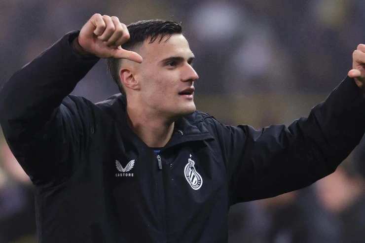 Stankovic in campo con il Brugge in Champions League