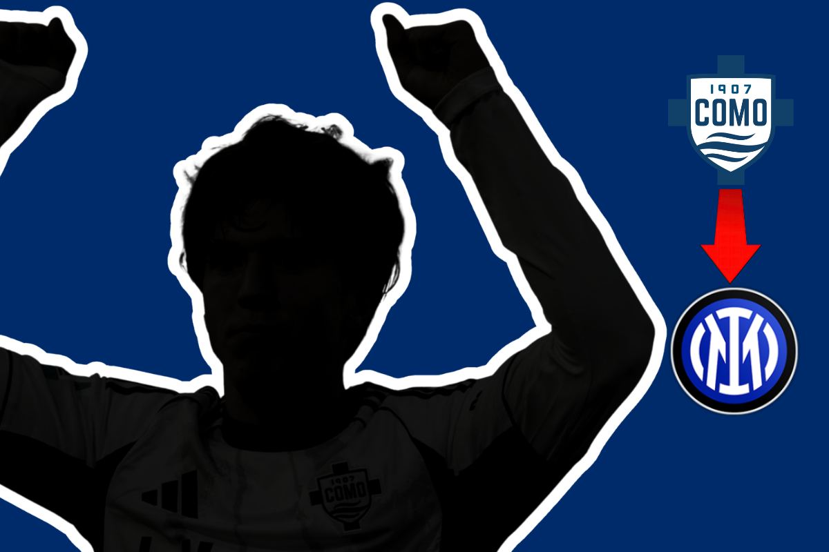 Perrone del Como, obiettivo di mercato dell'Inter.