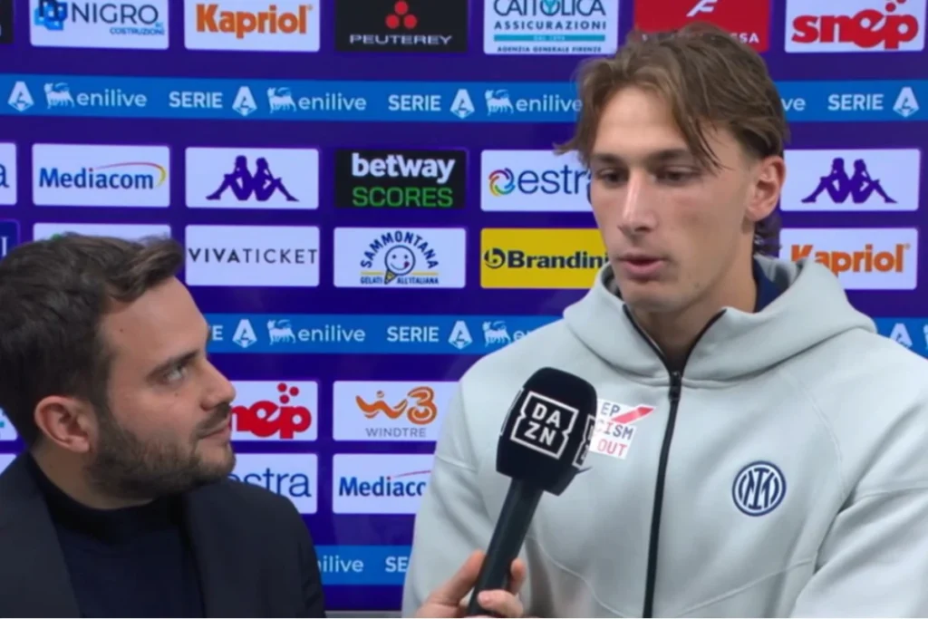 Pio Esposito post Fiorentina Inter