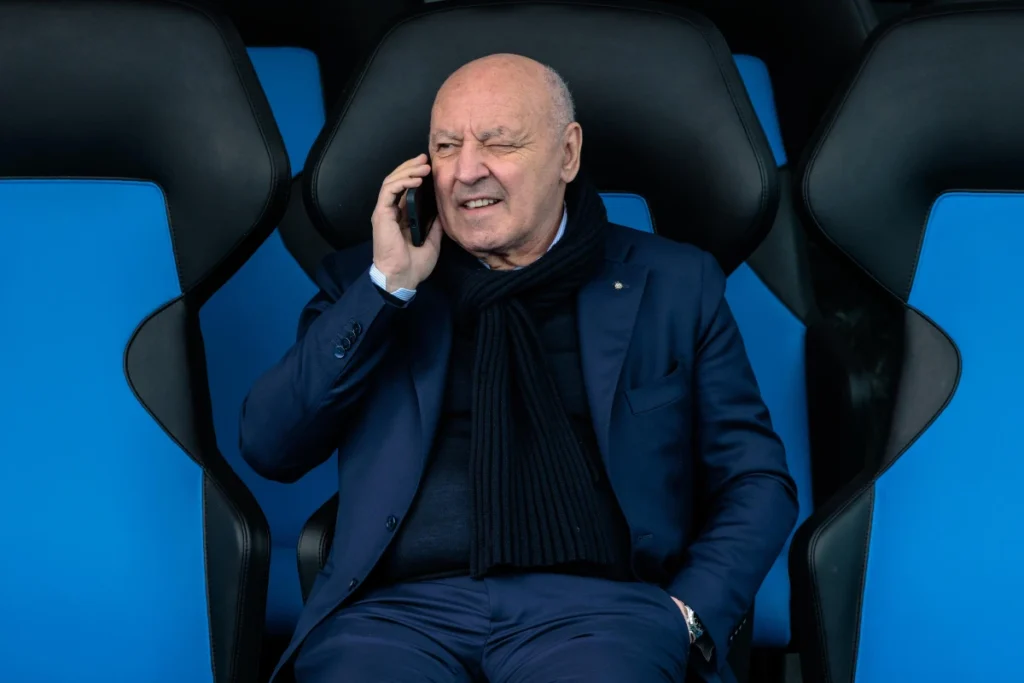 Beppe Marotta in tribuna: contatti serrati per Solet