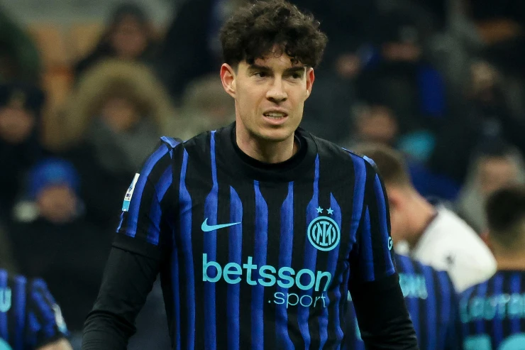 Alessandro Bastoni in campo per il campionato