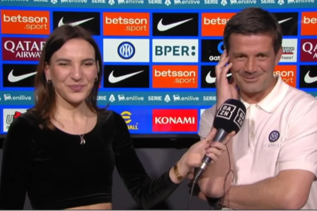 Chivu nel post gara di Inter-Roma