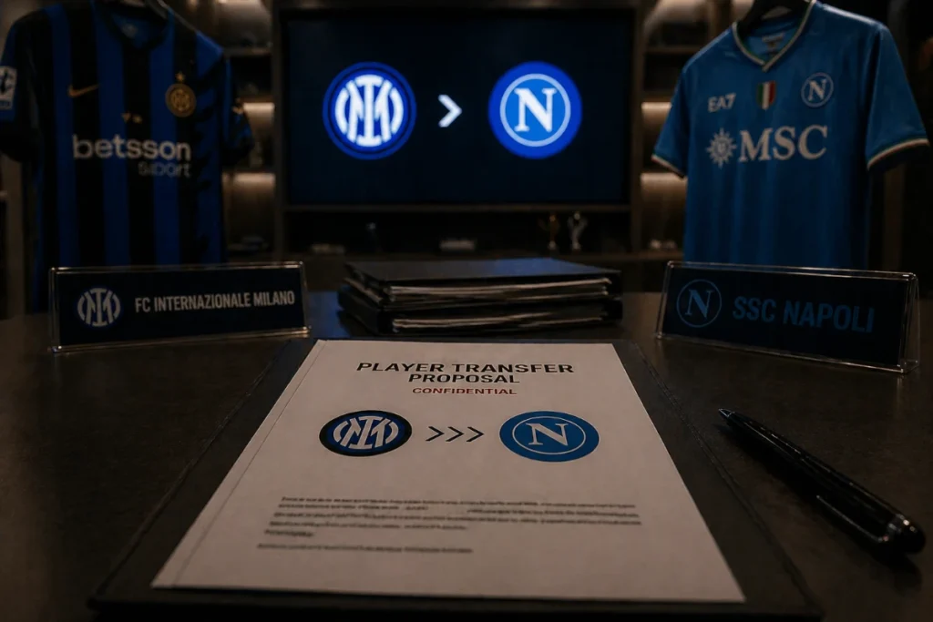 Inter, cessione di un esubero al Napoli