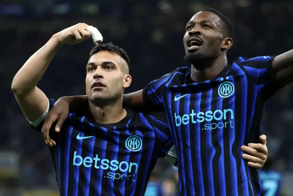 Lautaro Martinez e Marcus Thuram in attacco, l'Inter si avvicina allo scudetto