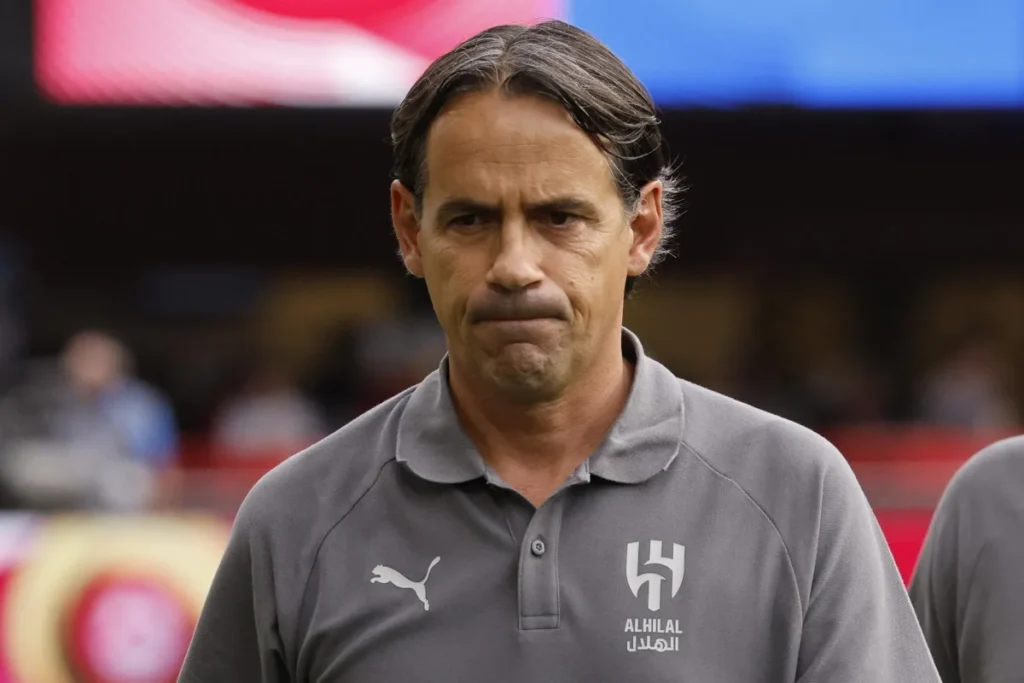 Inzaghi in maglia Al Hilal