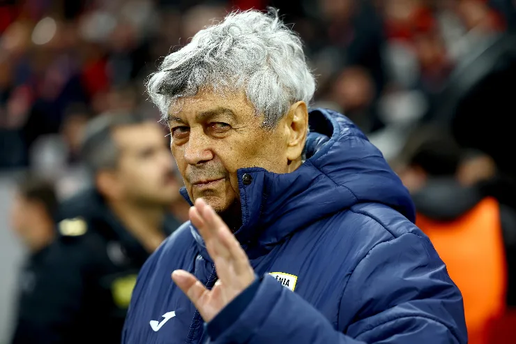 Lucescu durante il match della sua squadra