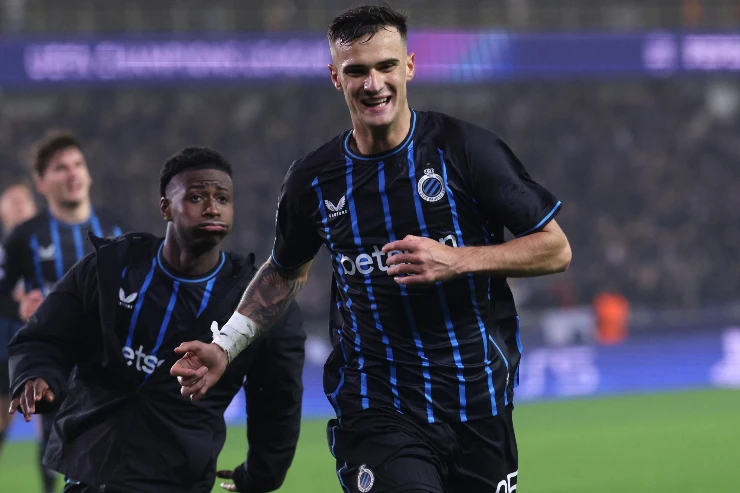 Aleksandar Stankovic nel Club Bruges