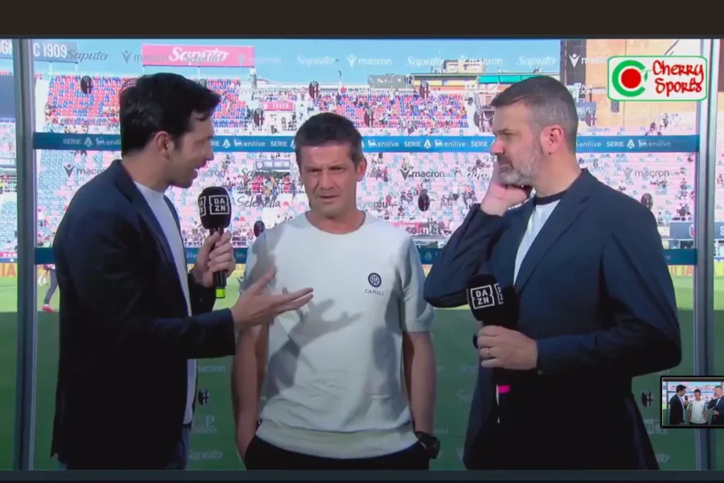 Intervista a Chivu prima di Bologna-Inter.