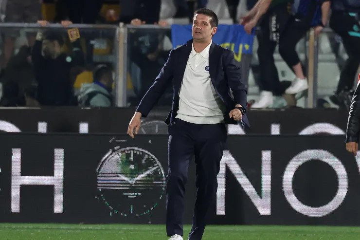Chivu esulta dopo la partita