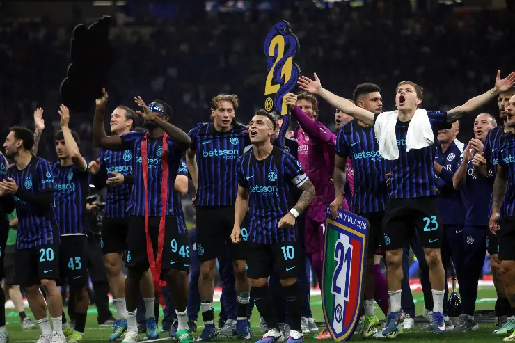 L'Inter festeggia lo Scudetto del 2026