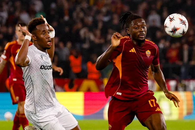 Manu Koné in campo