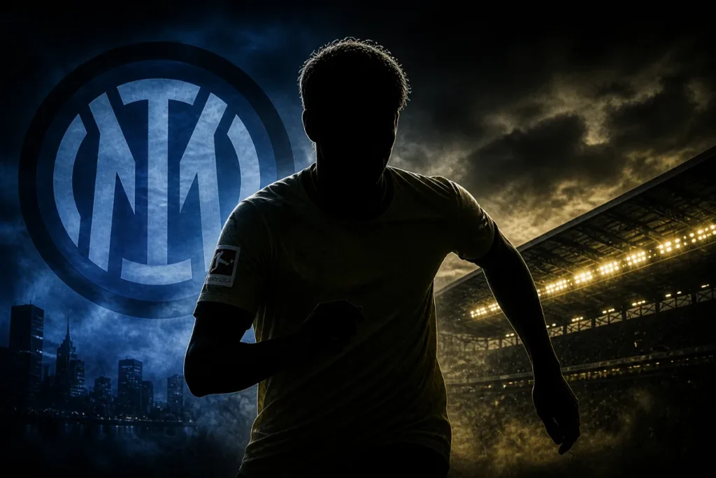 Mercato Inter: nel mirino un esterno della Bundesliga con logo nerazzurro