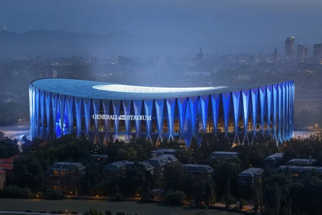 Milan e Inter svelano il Generali Stadium: 71.500 posti, lavori dal 2028